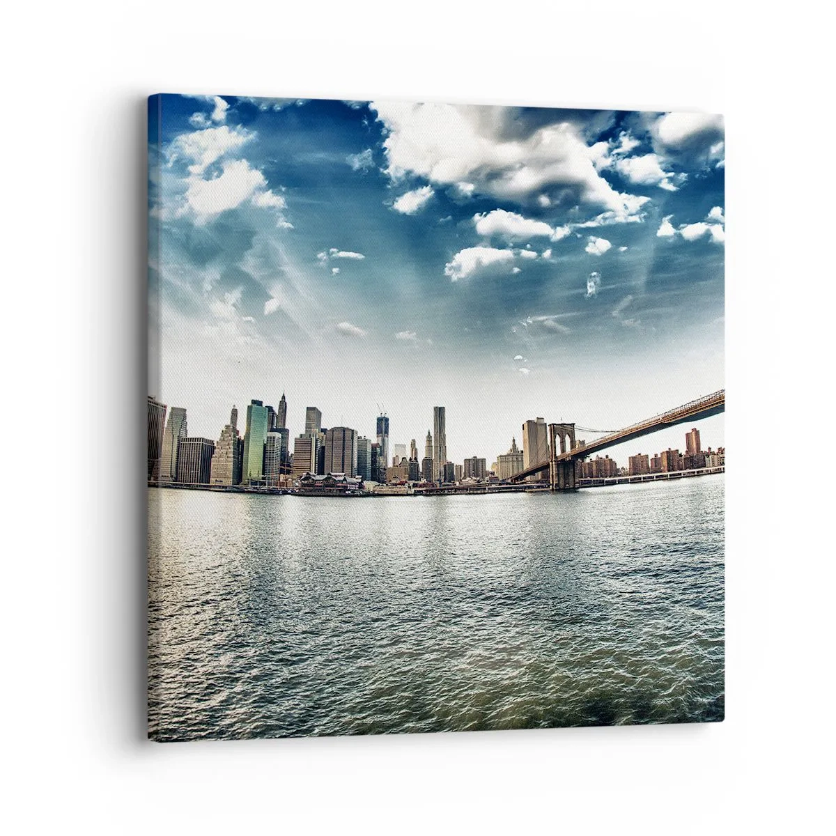 Tablou pe pânză - Insula de sticlă - 30x30 cm