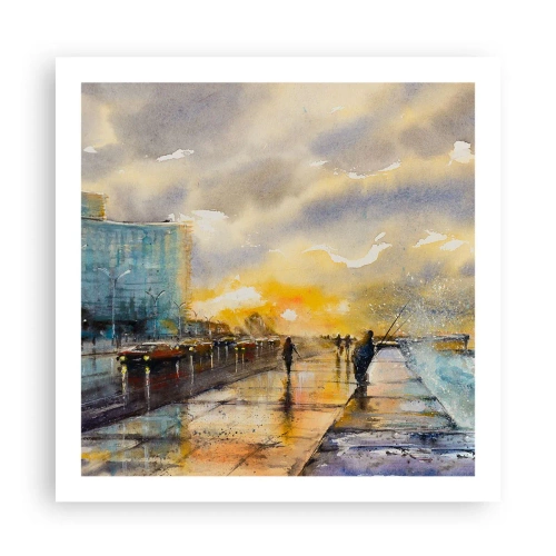 Poster - Viața pe țărm - 60x60 cm