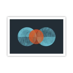 Poster - Compoziție simetrică - 91x61 cm