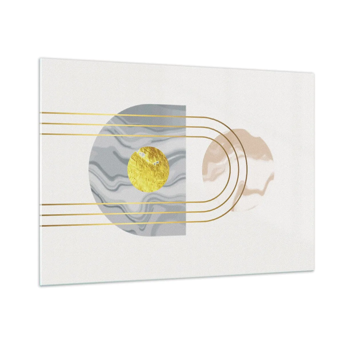 Tablou pe sticlă - Lumină și strălucire - 100x70 cm