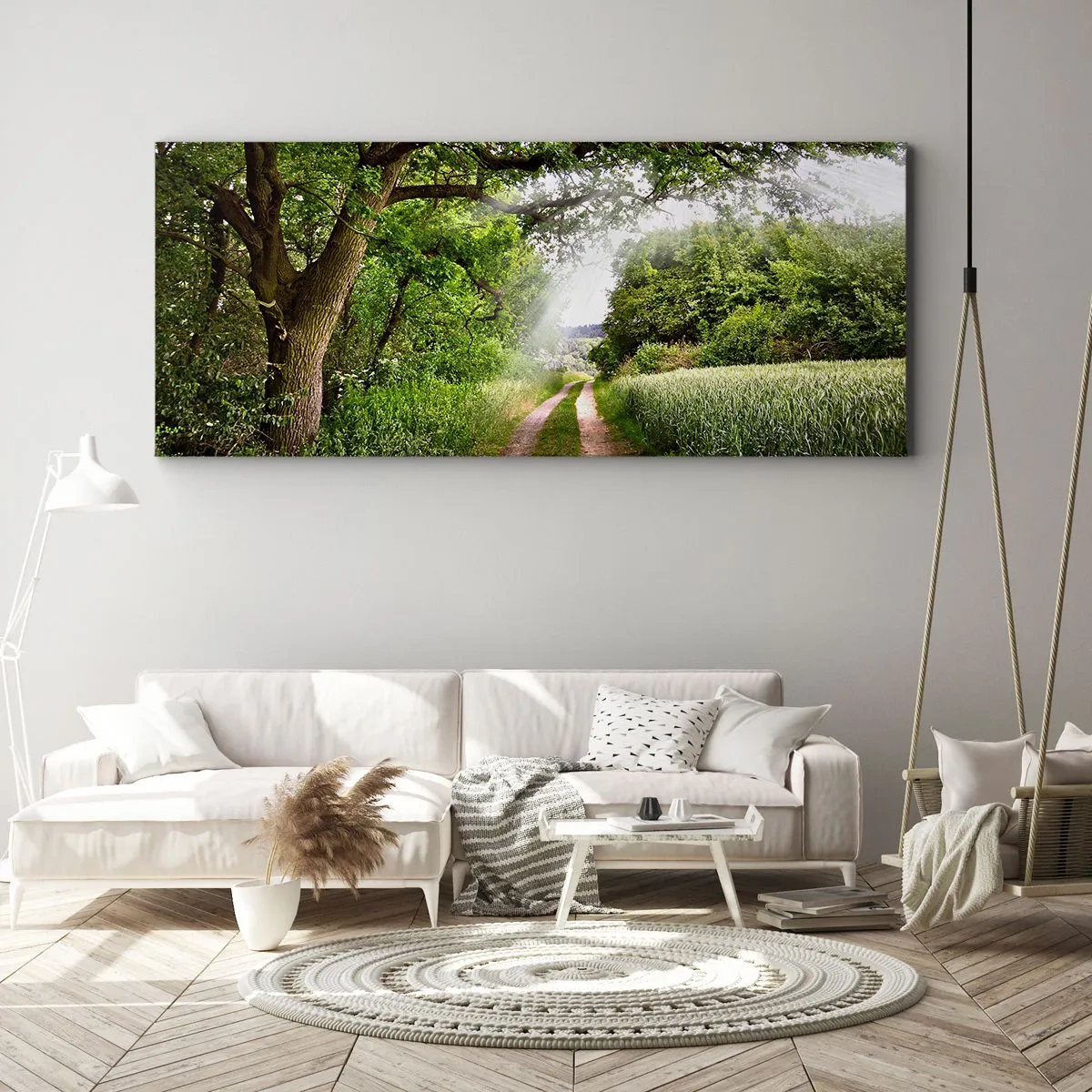 Tablou pe pânză - Et in Arcadia ego - 100x40 cm
