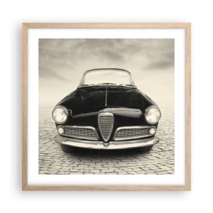 Poster în ramă de stejar deschis - Și cum să nu mă iubești? - 50x50 cm