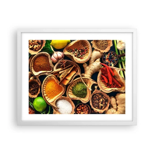 Poster în ramă albă - Ia ce vrei - 50x40 cm