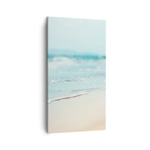 Tablou pe pânză - Căldură și zgomotul valurilor - 45x80 cm