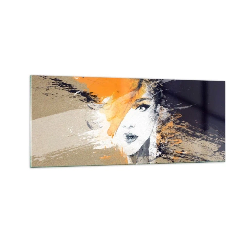 Tablou pe sticlă - Și se face lumină - 100x40 cm
