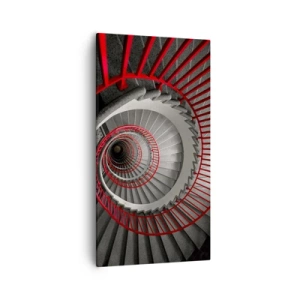 Tablou pe pânză - Jocuri arhitecturale - 55x100 cm