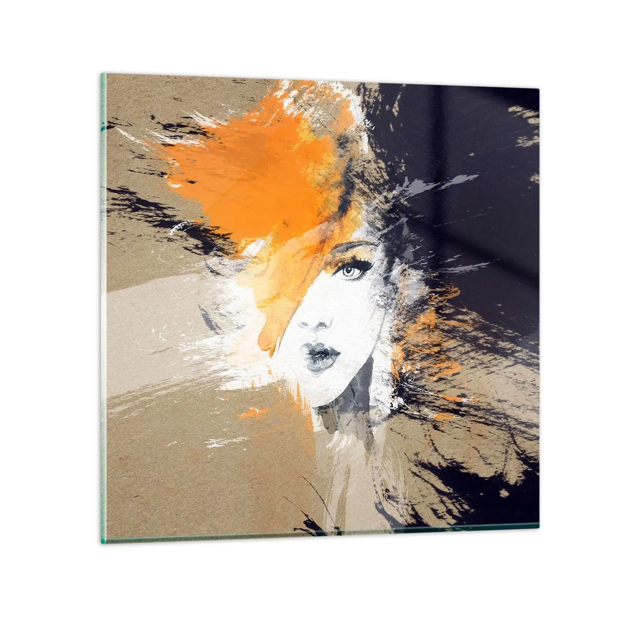 Tablou pe sticlă - Și se face lumină - 60x60 cm