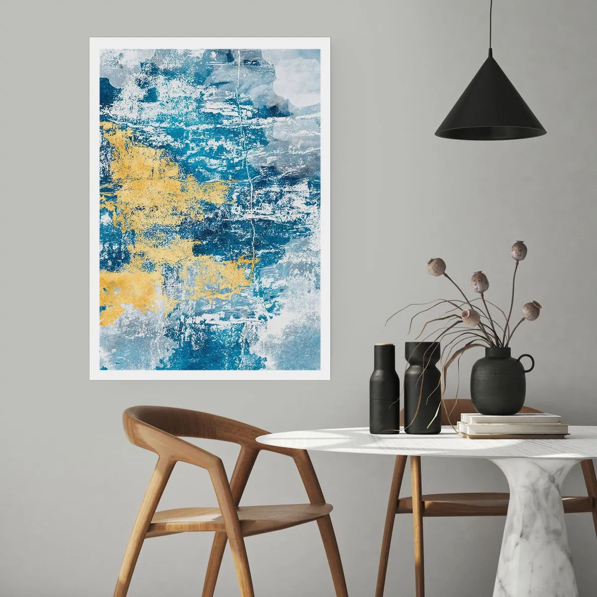 Poster - Abstracție de vreme - 70x100 cm