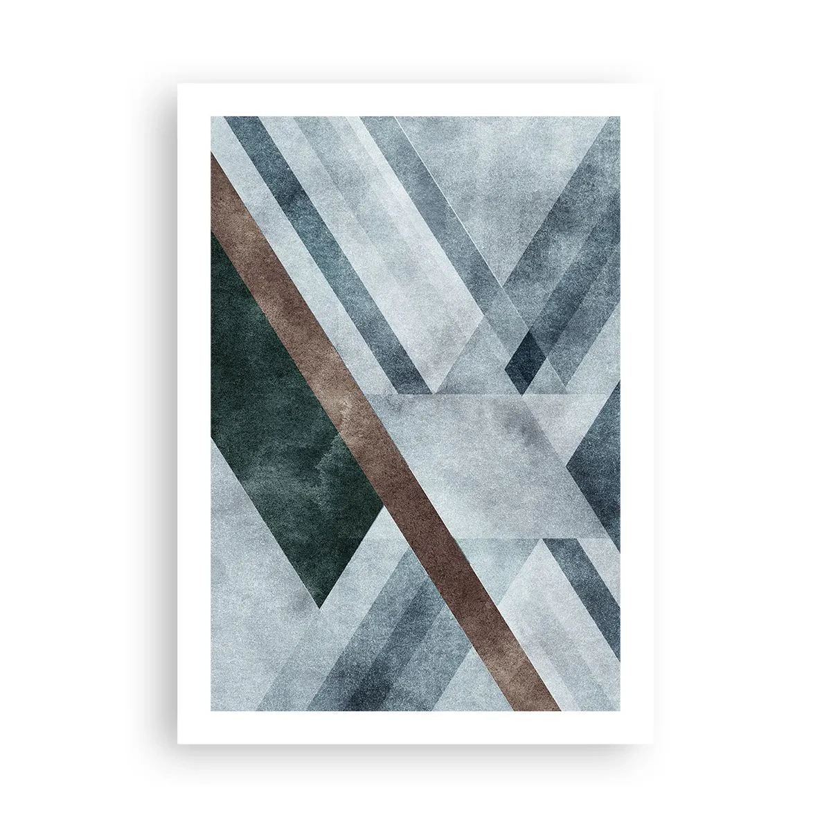 Poster - Eleganța sofisticată a geometriei - 50x70 cm