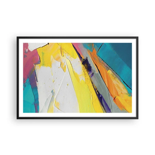 Poster în ramă neagră - Anatomia luminii - 91x61 cm