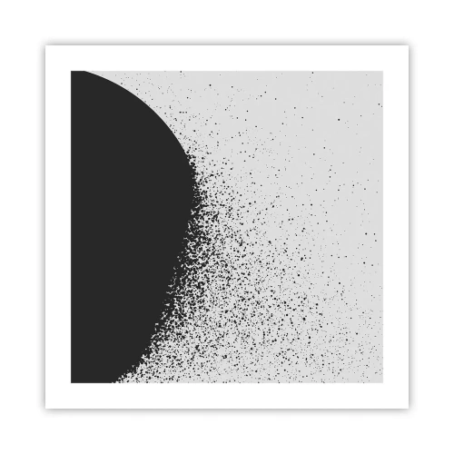 Poster - Mișcarea particulelor - 50x50 cm