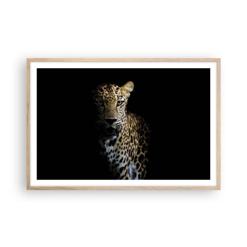 Poster în ramă de stejar deschis - Frumusețe întunecată - 91x61 cm