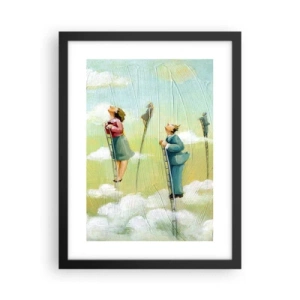 Poster în ramă neagră - Urmează-ți visul - 30x40 cm