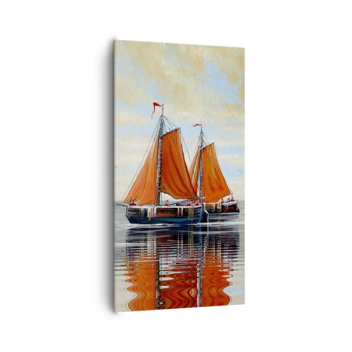 Tablou pe pânză - Hei, marinarule, navighează... - 65x120 cm