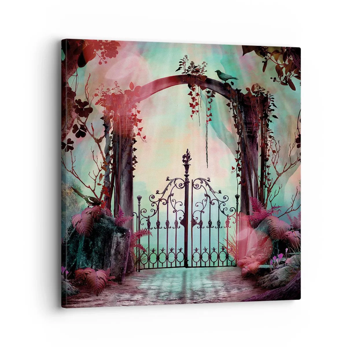 Tablou pe pânză - Grădina secretă - 30x30 cm