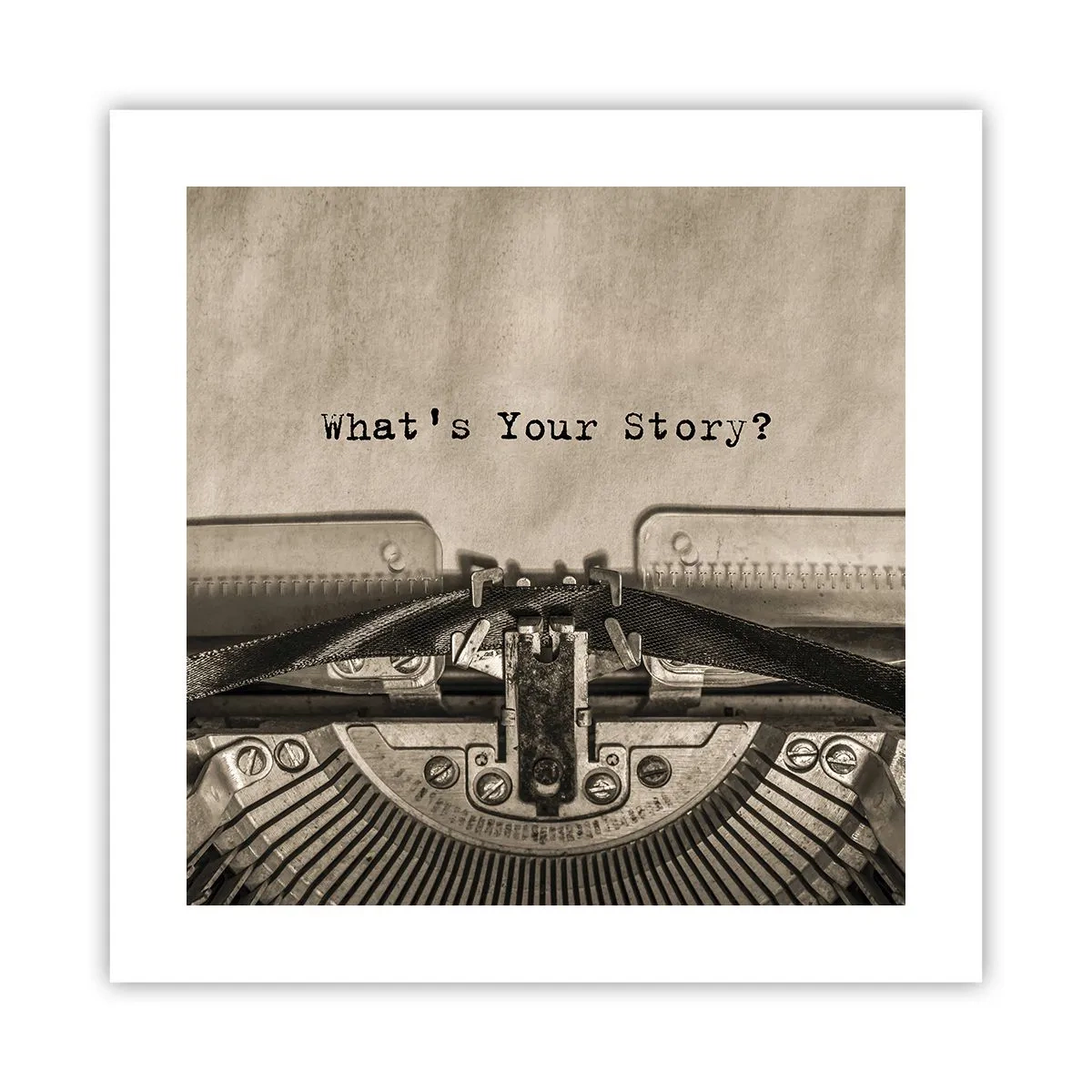 Poster - Spune-mi - 40x40 cm