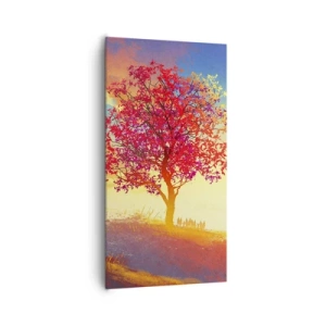 Tablou pe pânză - Pelerin la destinație - 65x120 cm