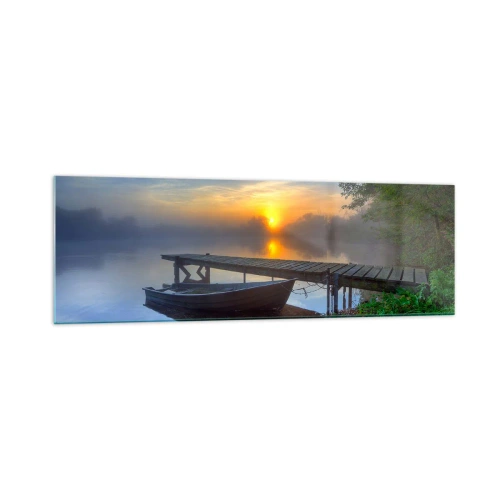 Tablou pe sticlă - Cum se transformă obișnuitul în magic - 160x50 cm