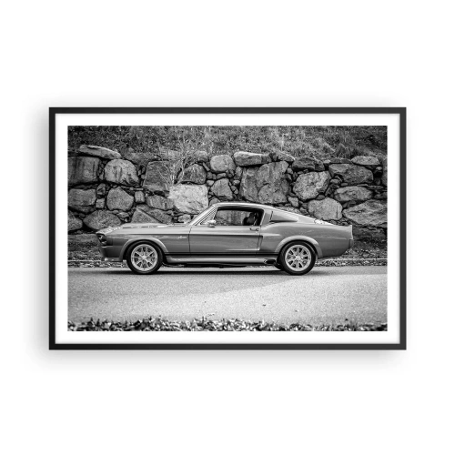 Poster în ramă neagră - Legenda anilor '60. - 91x61 cm