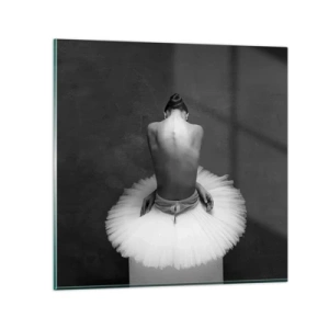 Tablou pe sticlă - Chiar înflorește - 30x30 cm