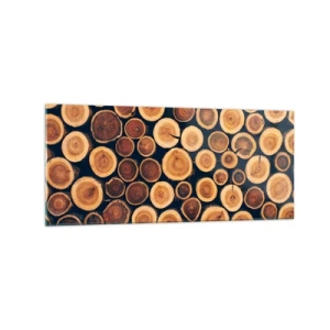 Tablou pe sticlă - Cât de bătrân sunt? - 120x50 cm