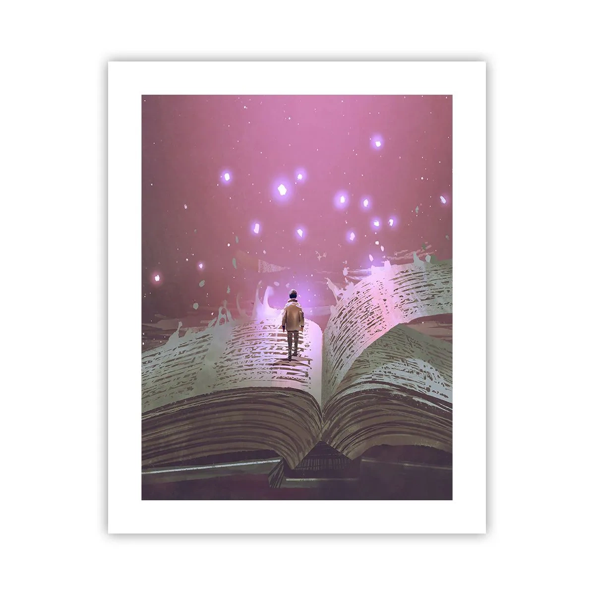 Poster - O invitație către o altă lume - citiți! - 40x50 cm