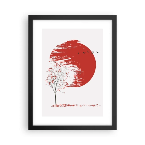 Poster în ramă neagră - Cunoști această țară? - 30x40 cm