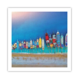 Poster - Din perspectiva unei păsări - 60x60 cm