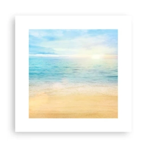 Poster - Marele albastru - 30x30 cm