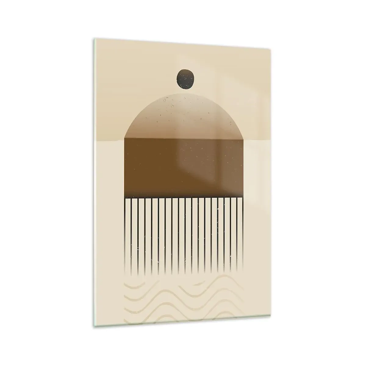 Tablou pe sticlă - Stări diferite - 80x120 cm