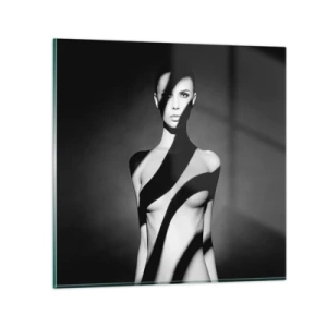 Tablou pe sticlă - La strălucire și la umbră - 70x70 cm