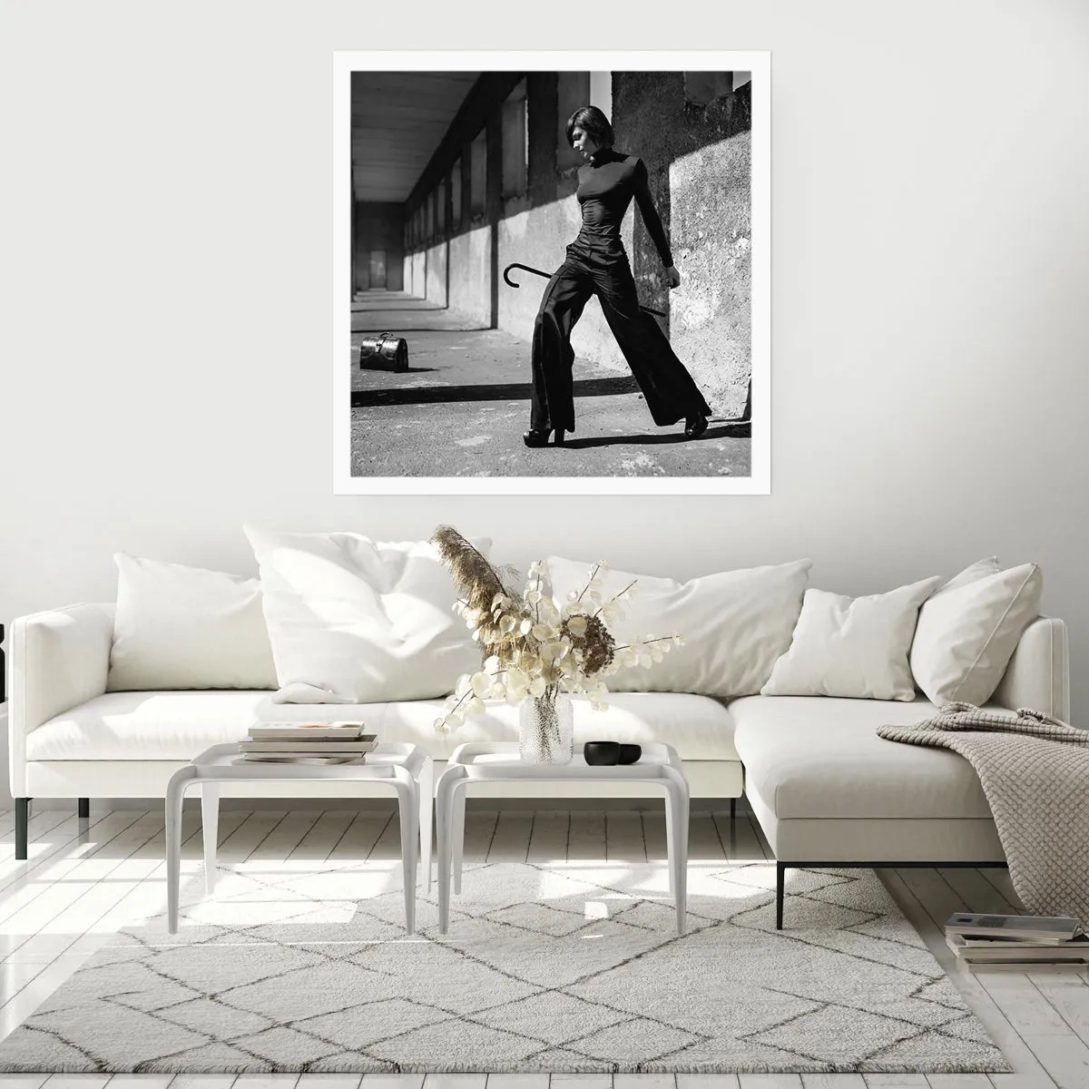 Poster -  Eleganță urbană - 40x40 cm