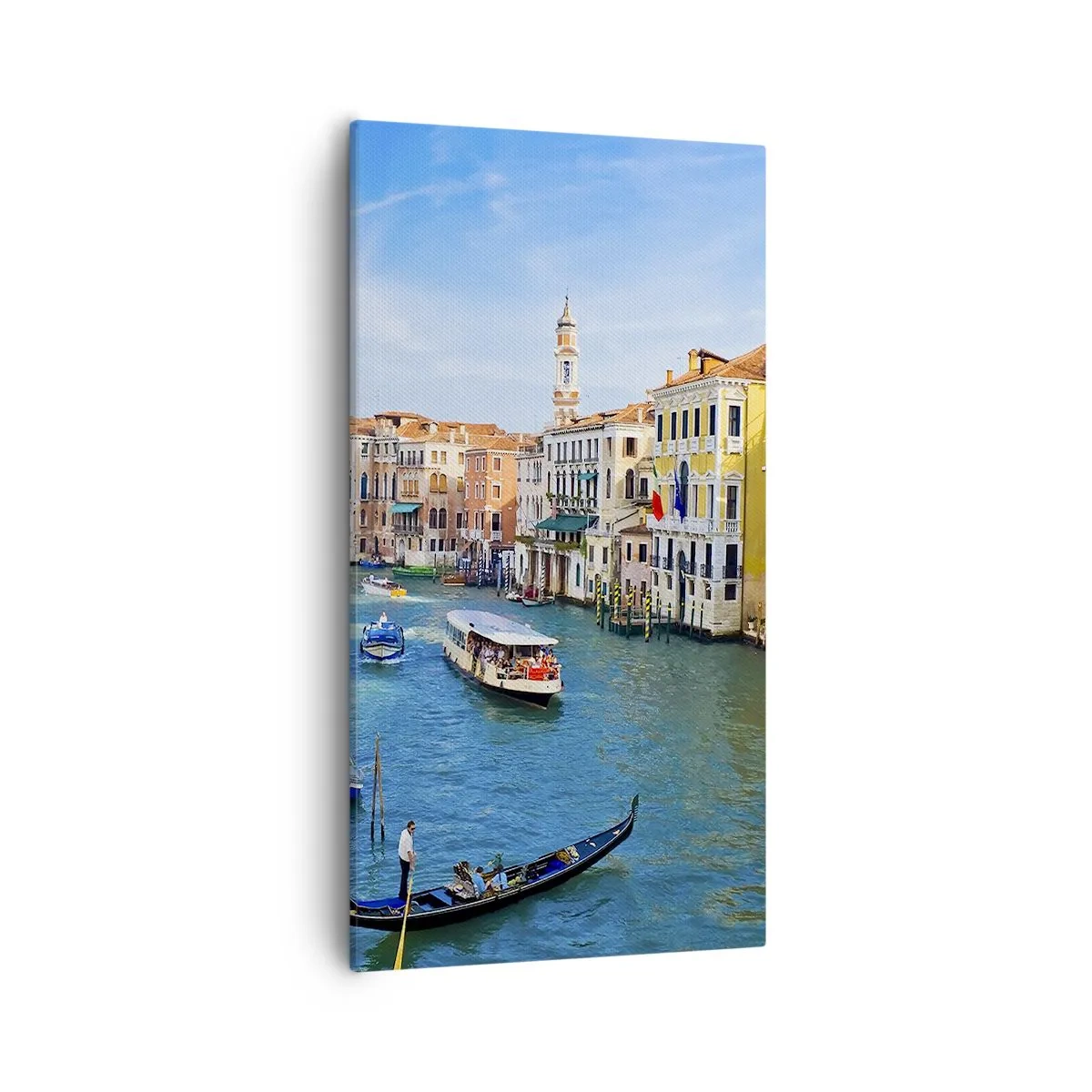 Tablou pe pânză - Traficul unic în lume - 55x100 cm