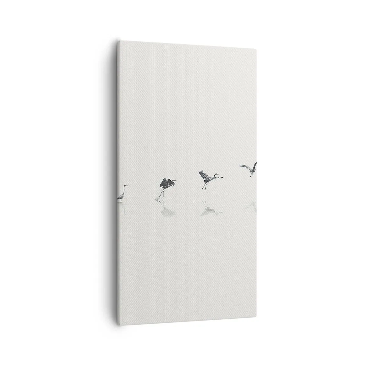 Tablou pe pânză - Patru pași simpli - 55x100 cm