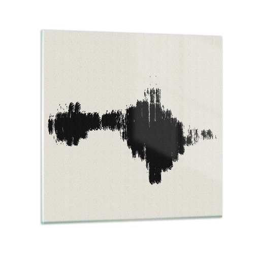 Tablou pe sticlă - Vibrațiile imaginației - 30x30 cm