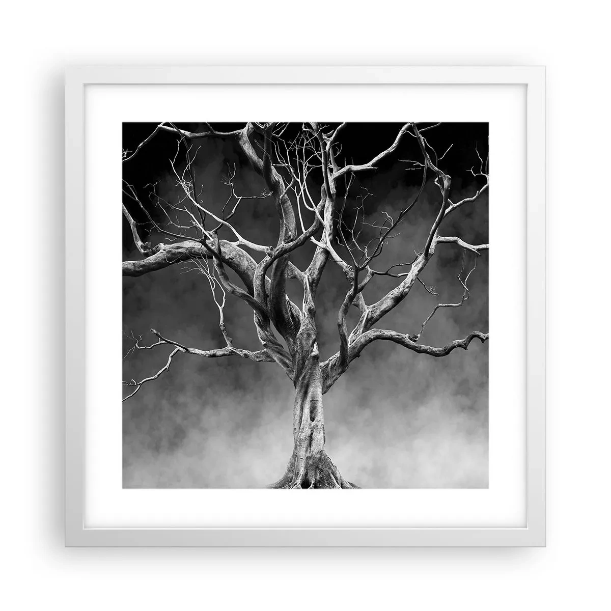 Poster în ramă albă - Primare și sacre - 40x40 cm