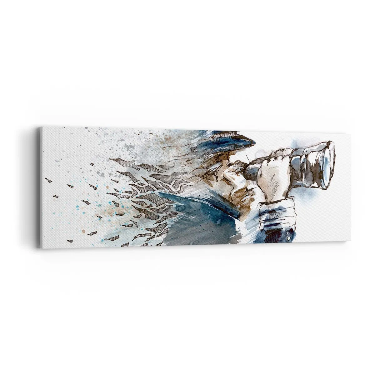 Tablou pe pânză - Zece pe scara Beaufort! - 90x30 cm