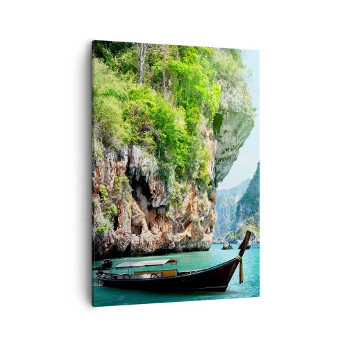 Tablou pe pânză - Invitație la o călătorie exotică - 50x70 cm