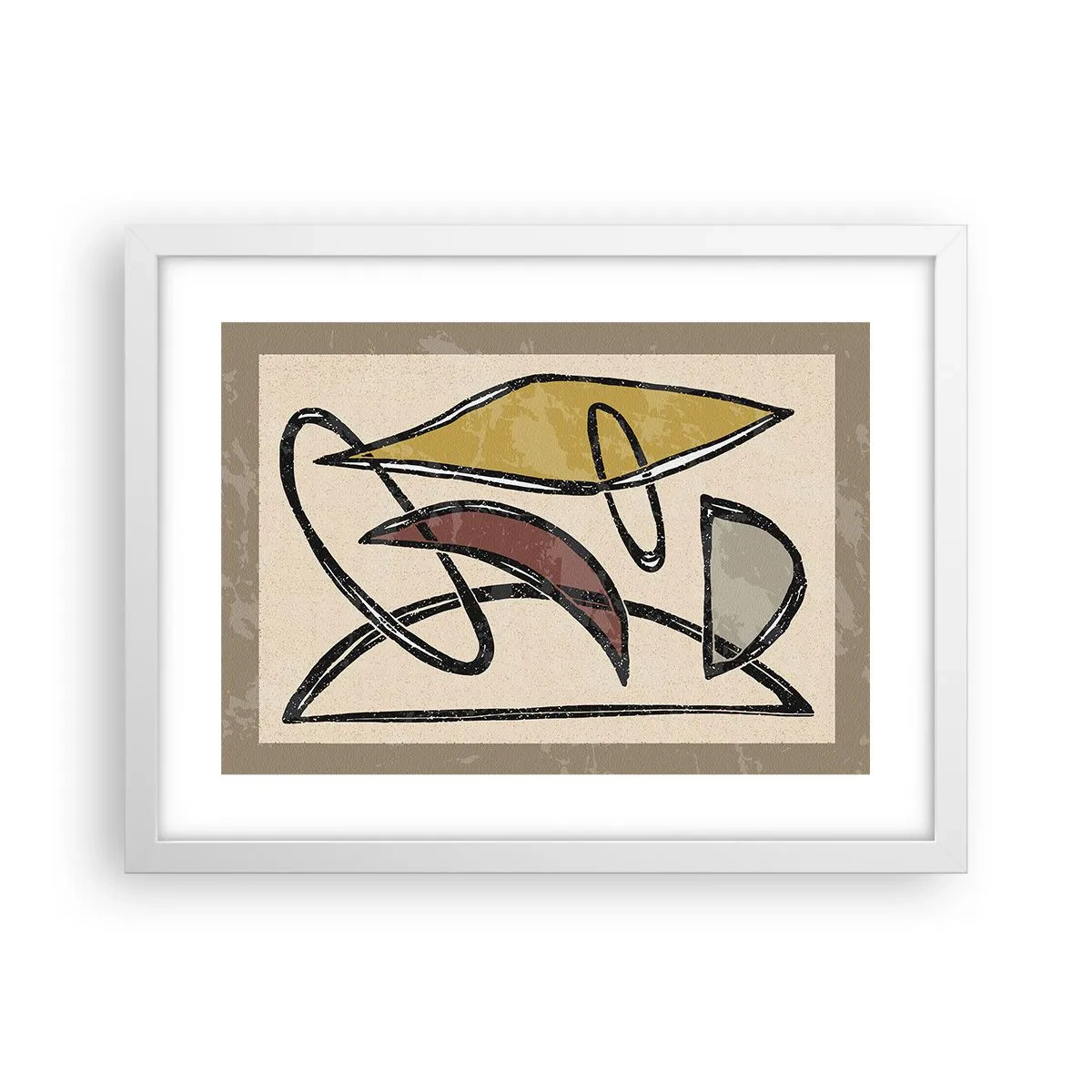 Poster în ramă albă - Vertical și orizontal - 40x30 cm