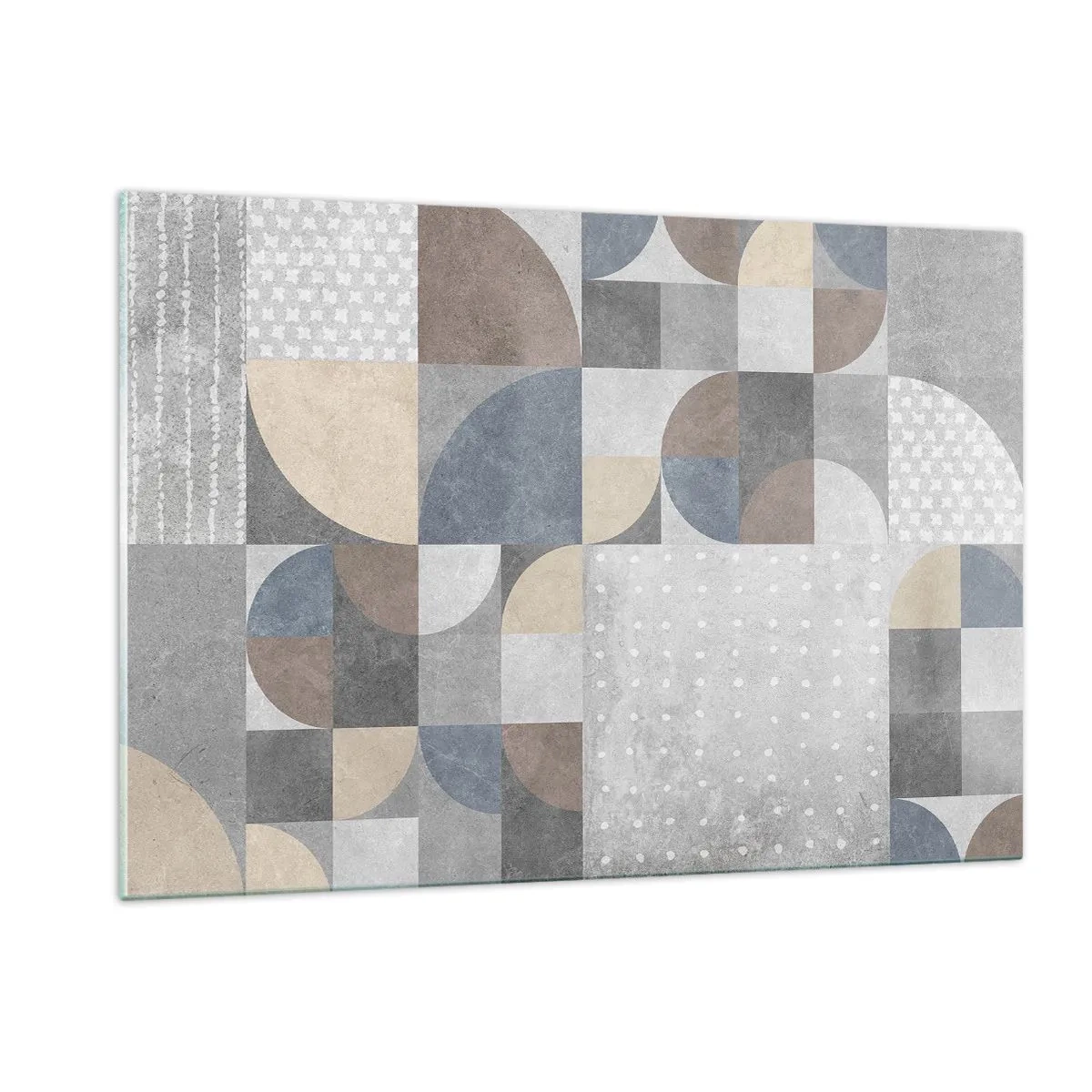 Tablou pe sticlă - Fantezie ceramică - 120x80 cm