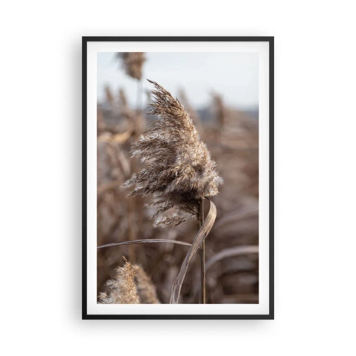 Poster în ramă neagră - E timpul să zbori cu vântul - 61x91 cm