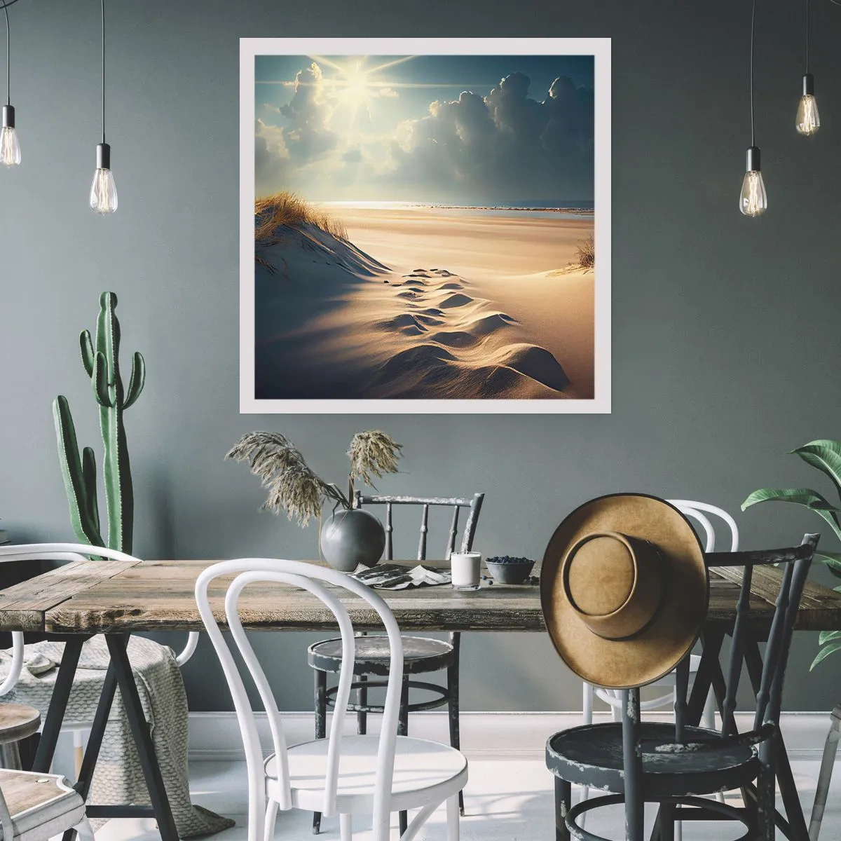 Poster - Peisaj liniștitor - 50x50 cm