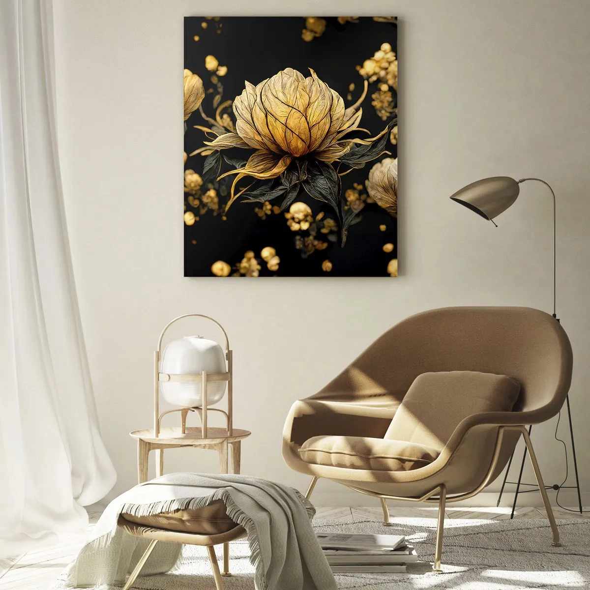 Tablou pe sticlă - Fragilitate subtilă - 50x70 cm