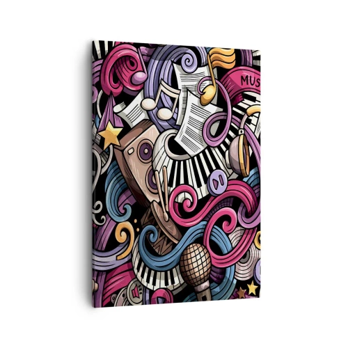 Tablou pe pânză - Melodie complicată - 50x70 cm