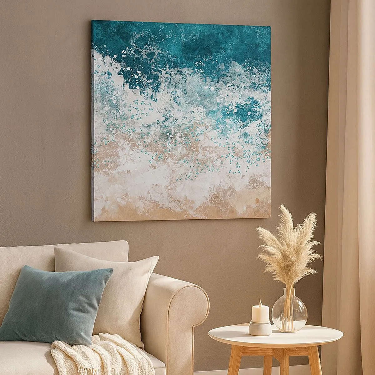 Tablou pe pânză - Povești despre mare - 30x30 cm