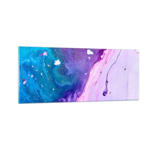 Tablou pe sticlă - Yin și yang - 100x40 cm