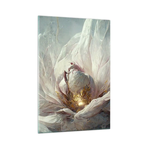 Tablou pe sticlă - Înflorește o dată la o sută de ani - 80x120 cm