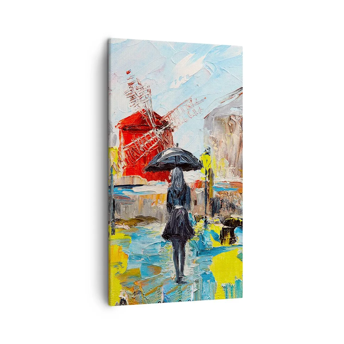 Tablou pe pânză - Legende pariziene - 45x80 cm