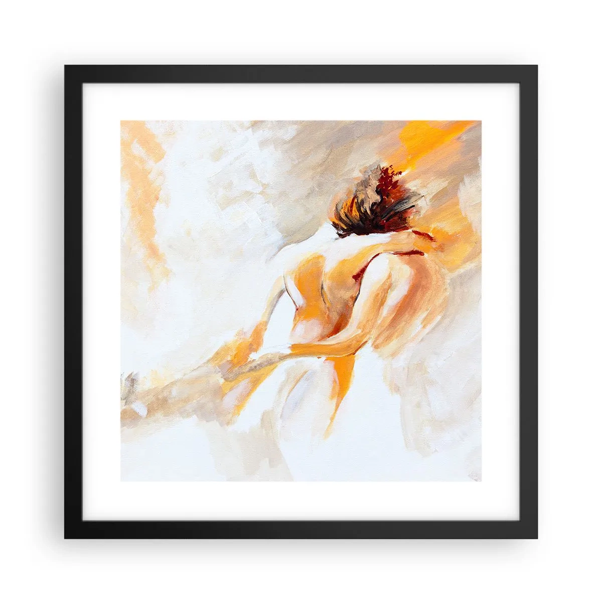 Poster în ramă neagră - În cerul proximității - 40x40 cm