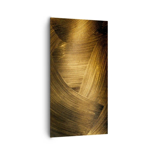 Tablou pe pânză - Într-un labirint de aur - 65x120 cm